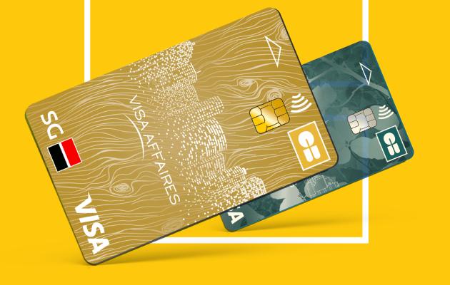 Cartes CB Gold Visa Affaires